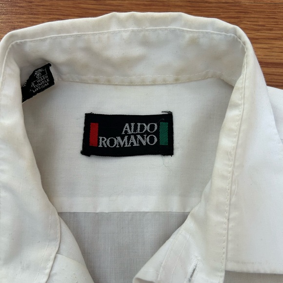 Vintage Embroidered Swing Band Short Sleeve Button Up Shirt size M/L - Picture 6 of 11